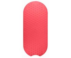 Grund SICURE Wanneneinlage, 100% Synthetischer Kautschuk, PVC-Frei, rot, 38 x 89 cm