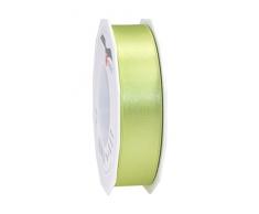 Präsent - SATIN Geschenkband - pistazie - 25-m-Rolle 25 mm