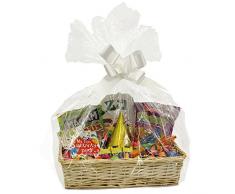 JVL Rechteckige Make Your Own Geschenkkorb Korb-Kit, 44 X 30 X 10 cm