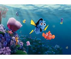 AG Design Disney Finder Nemo, Vlies Fototapete, 4 Teile Mehrfarbig 0,1 x 360 x 270 cm