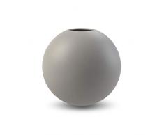 Cooee Design Ball Vase, Keramik, Grau, 30 cm
