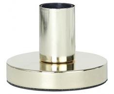 Standleuchte Glans, E27-Fassung Farbe : messing, mit Schalter ca. 8,5 cm x 12 cm ( Leuchtmittel nicht enthalten )