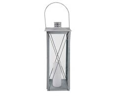 Esschert OZ08 Antik-Zink Laterne, 50 cm
