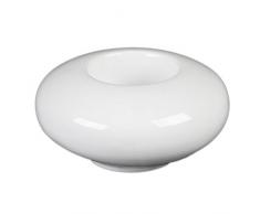 Holst Porzellan TLH 001 Teelichthalter 10 cm Arena, weiß, 10 x 10 x 5.5 cm, 6 Einheiten