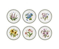 Portmeirion Botanic Garden Speiseteller, weiß, 6-Piece