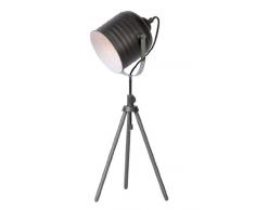 Lucide STUDIO - Tischlampe - Ø 22,5 cm - E14 - Grauguss