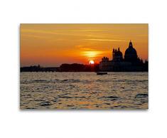 Premium Textil-Leinwand 120 x 80 cm Quer-Format Venedig, Italien | Wandbild, HD-Bild auf Keilrahmen, Fertigbild auf hochwertigem Vlies, Leinwanddruck von Card-Photo