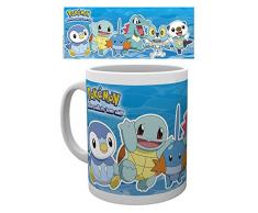 empireposter Pokemon - Pokémon - Water Partners - Keramik Tasse - Größe Ø8,5 H9,5cm