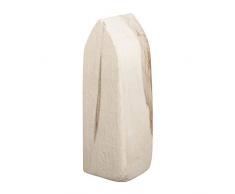 Rayher 62873505 Holzhaus, 4,5 x 4,5 x 14,5 cm, Vollholz, Naturholz, Deko Haus aus naturbelassenem Holz