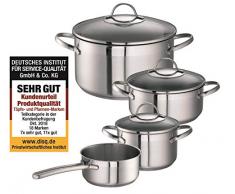 Rohe Germany 252021-04 Merana Allround-Set Topfset, 4-teilig, Edelstahl