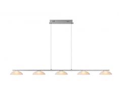 Lucide MAMBA - Pendelleuchten - LED Dim. - 5x4,5W 2700K - Chrom Matt