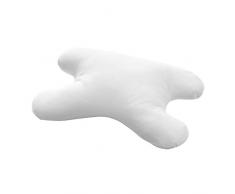 HEFEL My Face - Kopfkissen aus Polyester, Weiß, 40 x 60 x 10 cm