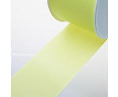 Deko AS GmbH Taftband ohne Draht - lindgrÃ¼n - 60 mm - Rolle 50 m - 8391 26-R 060