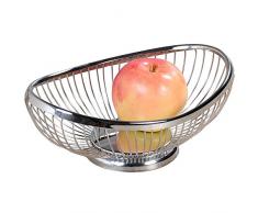 Kesper Brot und Obstkorb, Metall, 25,5 x 17,5 x 9,5 cm
