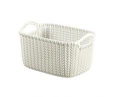 Curver rechteckiger Korb KNIT XS