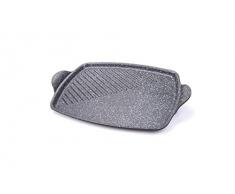 Währung Gusto Grillrost, rechteckig, Aluminium, Grau, 35/25 cm