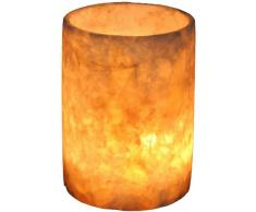 Ägyptische weichen, weißen Alabaster-Stein handgeschnitzt Kerzenhalter Votiv