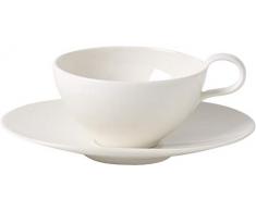 Villeroy & Boch Tea Passion Tee-Set, 2-teilig, Premium Porzellan, Weiß