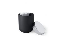 Umbra Junip Wattepadspender, Chrom/Schwarz,