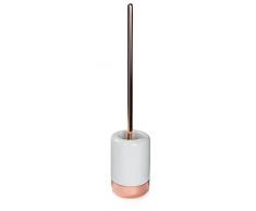 möve Copper Toilettenbürste 9,5 x 45 cm aus Porzellan mit Kupfer, copper
