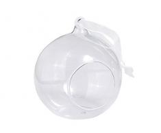 P&D Conf. 4 Glaskugeln mit Loch fÃ¼r Dekoration, Packung