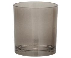 Sealskin Vetro Becher, Glas, Farbe: Grau