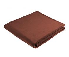 Bocasa by biederlack Wohndecke Baumwollmischung marsala Größe 150x200 cm