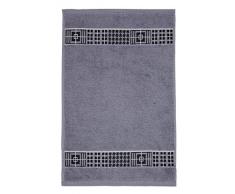 frottana Fjord Gästetuch 30 x 50 cm aus 100% Baumwolle, granite