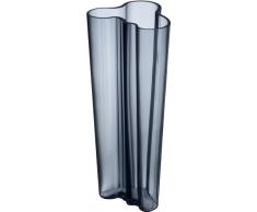 Iittala Aalto Vase, Glas mundgeblasen, Blau