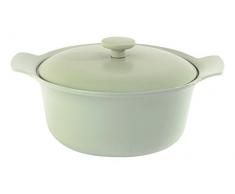 Berghoff Ron Gusseisen emailliert Runde Kasserolle mit Deckel, grün