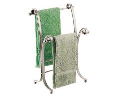 InterDesign 62775EU York Lyra Handtuchständer, Satiniert