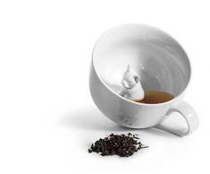 Sagaform 5017474 Teebecher, Porzellan, Weiß, 12 x 12 x 8.2 cm