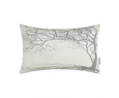 CaliTime Kissenbezüge, Kissenhülle 1 Stück Kissen Werfen Kissen Abdeckungen Fälle Schutz Muscheln zum Couch Sofa Schlafzimmer Zuhause Weihnachten Dekor (30cm x 50cm)