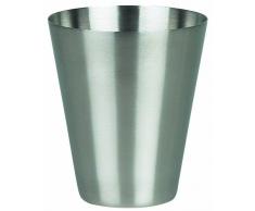 Max Light Zahnputzbecher Edelstahl Silber