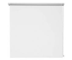 Thermo-Rollo Weiß 90x150 cm ohne Bohren Verdunkelungsrollo Seitenzugrollo Klemmrollo Blackout Silberbeschichtung