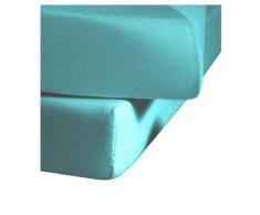 fleuresse Jenny C Bettlaken, Jersey, Petrol, 38.8 x 27.6 x 5.4 cm