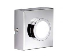 Action Wandleuchte, 1-flammig, Veneta, 1 x LED / 4,5 W, 8 x 4 x 8 cm, 3000 K, 360 lm, chrom 487101010000