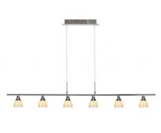 Lucide LEDECO - Pendelleuchten - Ø 7,5 cm - LED - 6x3W 3300K - Chrom
