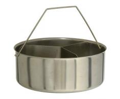 Kuhn Rikon Duromatic Dämpfeinsatz mit 3 Unterteilungen, 20 cm