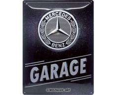 Nostalgic-Art Mercedes-Benz - Garage Blechschild 30 x 40 cm, Metall, Bunt, 30x40 cm