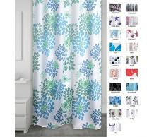 RIDDER 403260 Duschvorhang Textil ca. 180 x 200 cm, Spring