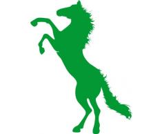 INDIGOS 4051095091370 Wandtattoo w672 Adler 120 x 66 cm, Wandaufkleber in 3 GrÃ¶Ãen, grÃ¼n