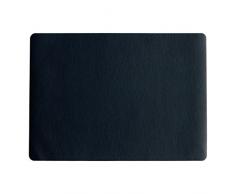 ASA 7805420 Tischset Lederoptik, Kunstleder, Schwarz