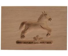 Städter 841253 Springerles- Model Backform, Holz, braun, 8 x 5,5 x 3 cm,