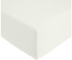 AmazonBasics Everyday Spannbetttuch aus 100%, Baumwolle, 140 x 200 x 30 cm - Grün