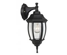 Lucide TIRENO - Wandleuchte Außen - E27 - IP44 - Schwarz