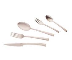 Echtwerk Tafelbesteck Avelino 30 teilig, Edelstahl 18/10, Bronze mattiert, 24, 5 x 4, 8 cm, 30 Einheiten