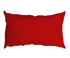 Lovely Casa c24689002 Nelson Kissen 30 X 50 100% PE 100% Baumwolle, rot, 30 x 50 cm