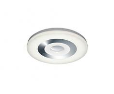 Trio Leuchten Deckenleuchte, Metall, Integriert, 30 W, weiß, 45 x 45 x 5.5 cm