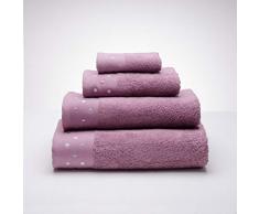 Sancarlos Handtuch TOCADOR,30x50 cm dunkelviolett